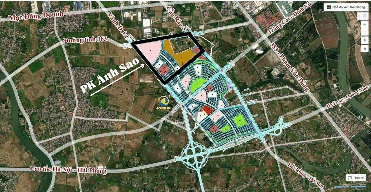 Phân khu ánh sao vinhomes dương kinh
