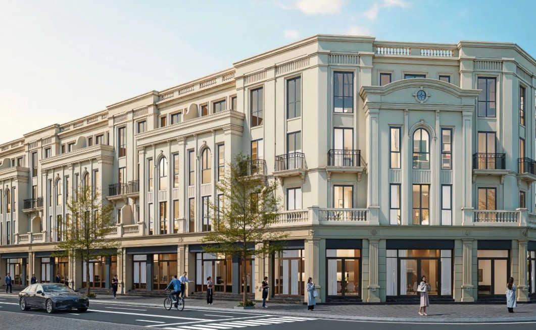 Shophouse tại dự án Vinhomes Dương Kinh 