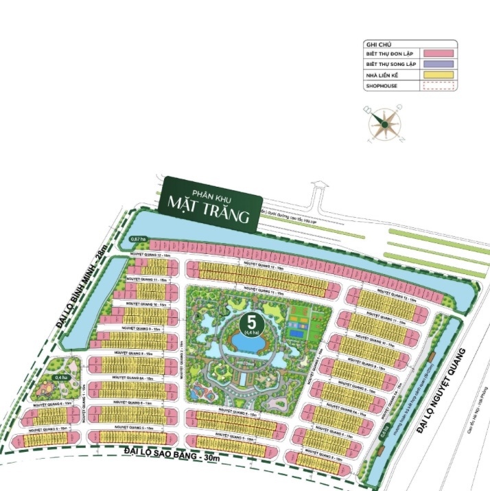 Phân khu Mặt Trăng Vinhomes Dương Kinh