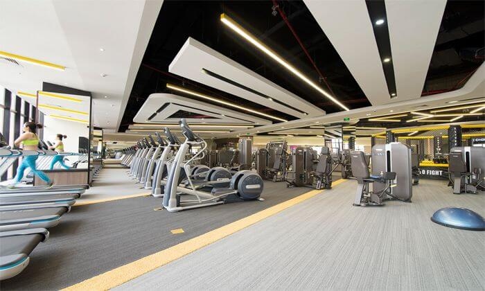 Khu thể thao và hệ thống phòng gym hiện đại