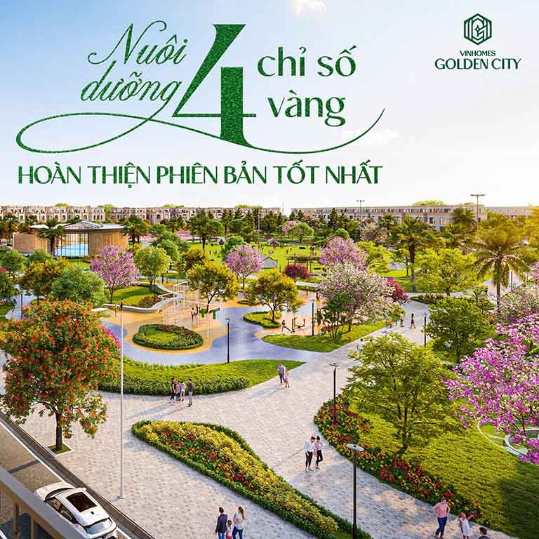 Vinhomes Golden City- Nâng cấp 4 chỉ số vàng, mở ra phiên bản hoàn hảo nhất